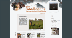 Desktop Screenshot of landins-hund-katt.se